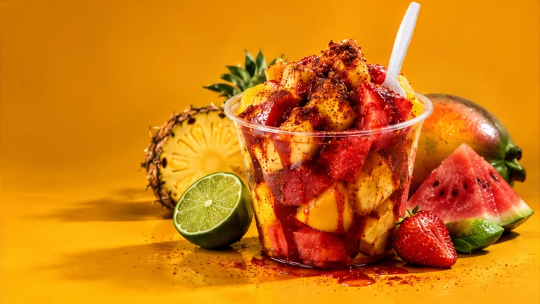 Fruit cups & extras at Tio Beto’s