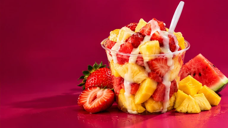 Sweet fruit cup — illustrative campaign image