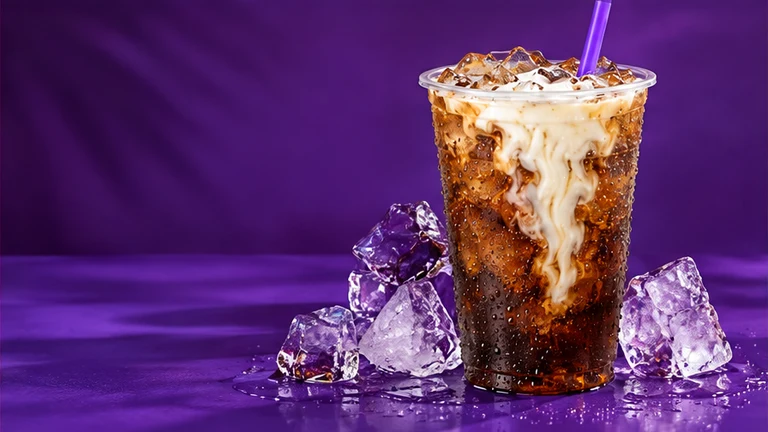 Build-your-own dirty soda — illustrative campaign image